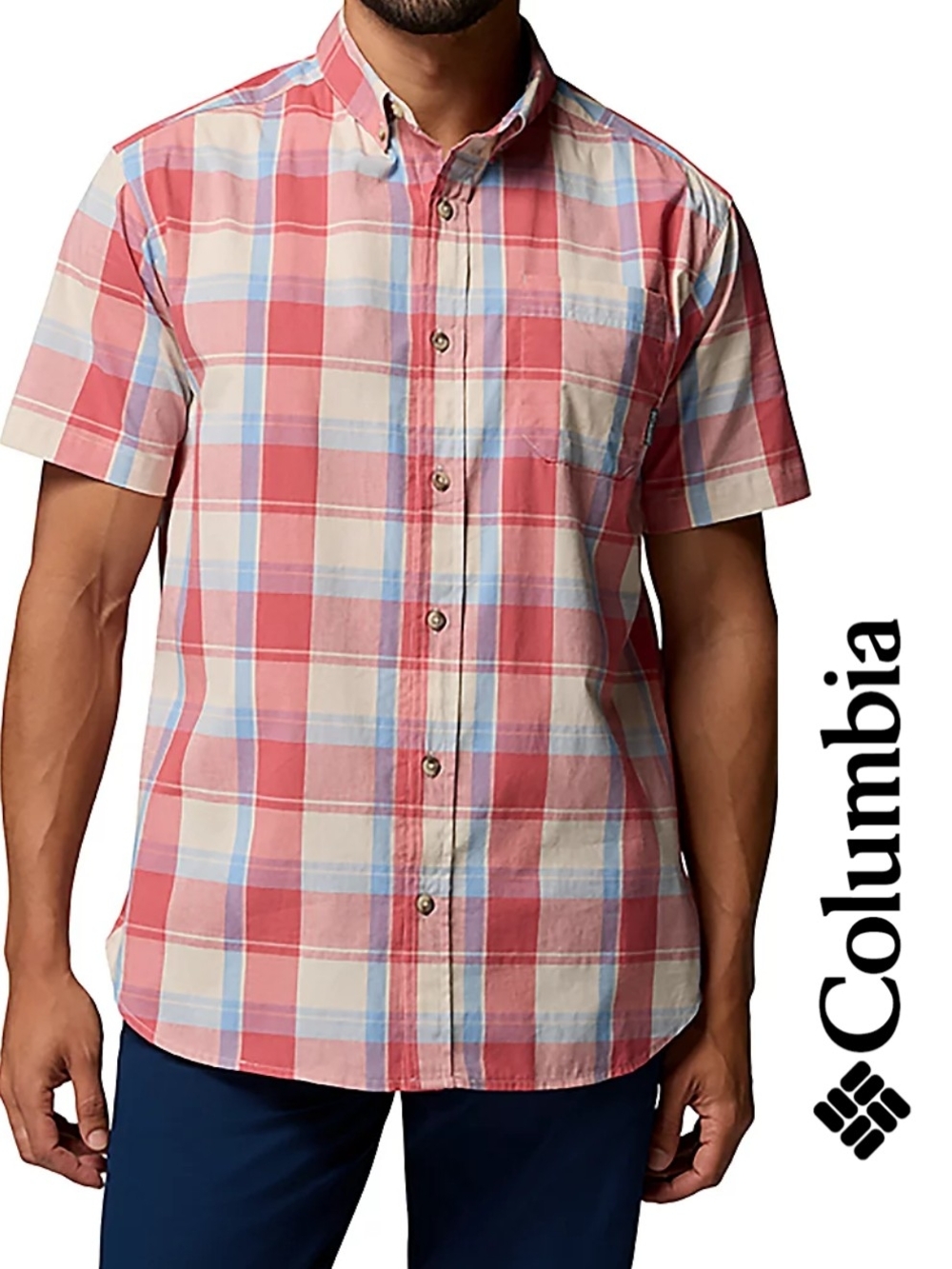 NWT Columbia Sportswear Men's Rapid Rivers Button-Down Shirt